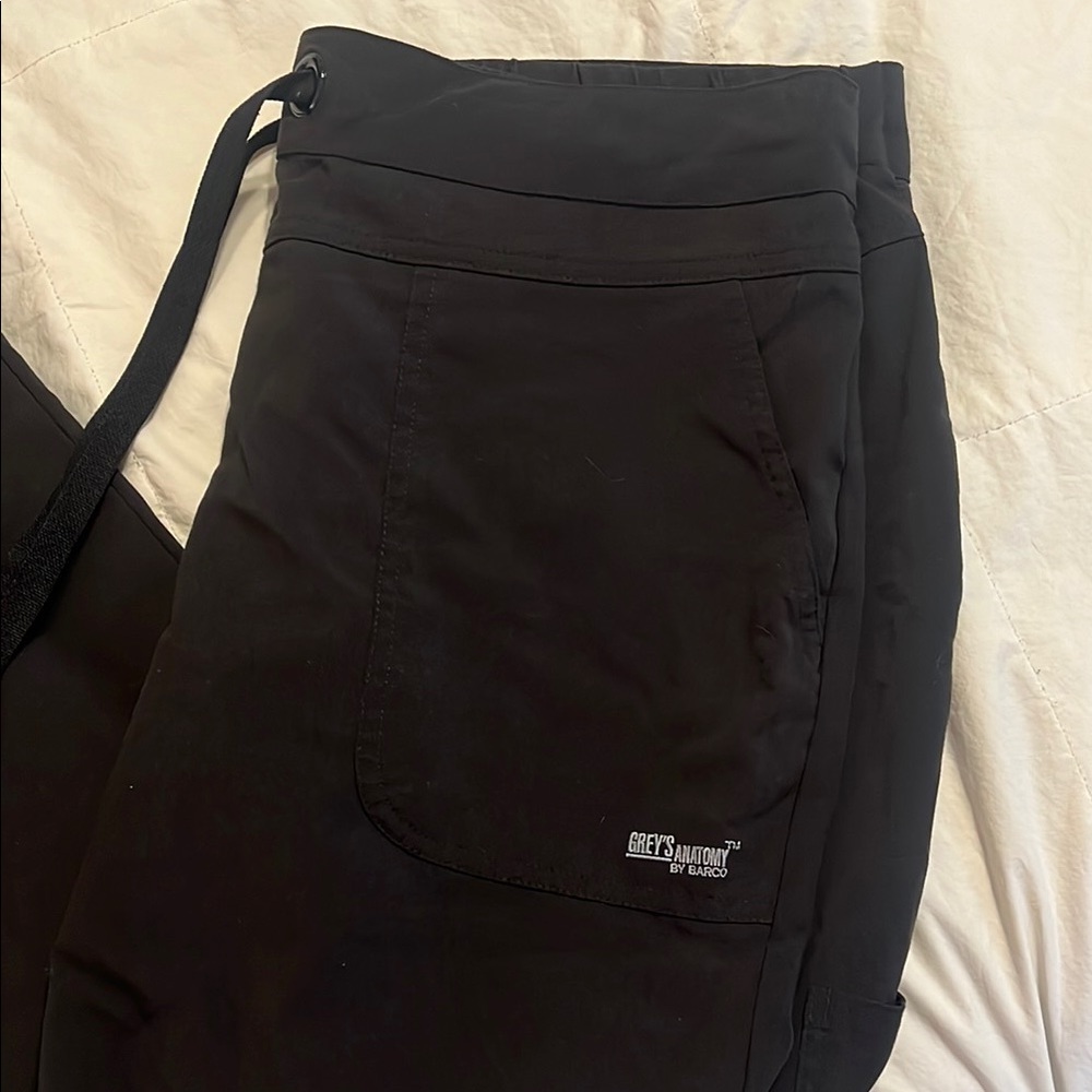 Grey's Anatomy Classic Black Scrub Pants